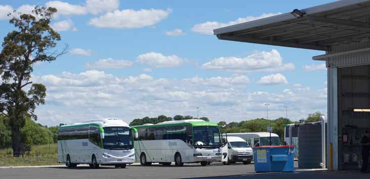 Dysons Scania K310IB Irizar i6 1092 & Volvo B7R NCBC Protege 322